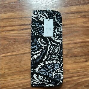 Vera Bradley Black and White Floral hot tools holder